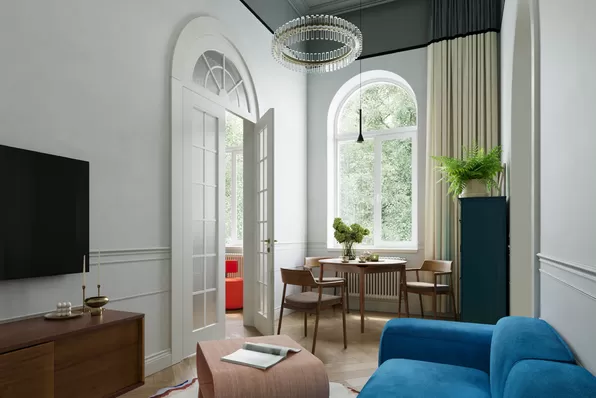 Итоговая работа Дарьи Дьячук — рендер интерьера в 3ds Max + Corona