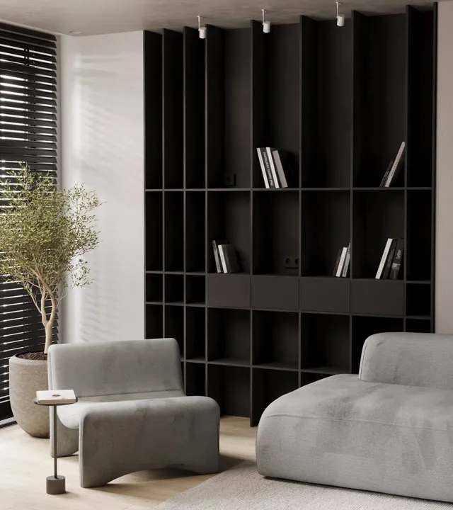 Итоговая работа выпускницы курса 3ds Max + Corona — рендер интерьера